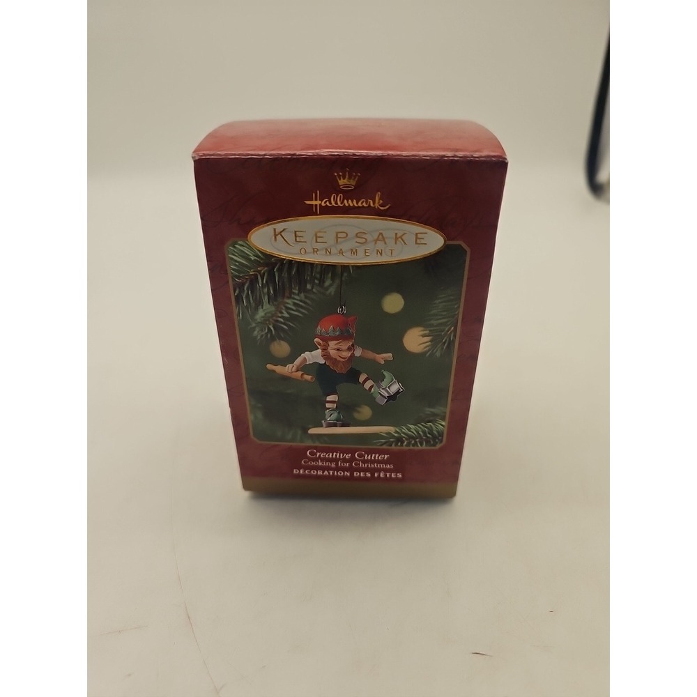 Hallmark Keepsake Ornament Creative Cutter Cooking For Christmas 2001